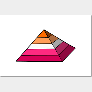 Pyramid Pride Posters and Art